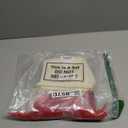 Seematn 4 Pcs Large Christmas Stockings with Red Bows 18 in White Christmas Stockings with Bow Hanging Ornaments Xmas Stocking Fireplace Hanging Ornaments Sock for Family Xmas Tree Home Decorations