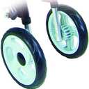 Inspired by Drive Ka 8100 Non-Swivel Front Wheels for Nimbo, Black