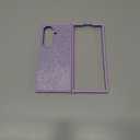 ZIYE Galaxy Z Fold 7 Case for Women Girls Glitter Sprakle Bling Anti-Slip Shockproof Protection Cover Case Designed for Samsung Galaxy Z Fold 7 5G Purple