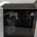 NZXT H9 Flow Dual-Chamber ATX Mid-Tower PC Gaming Case CM-H91FB-01 - High-Airflow Perforated Top Panel Tempered Glass Front & Side Panels 360mm Radiator Support Cable Management (Black)