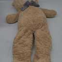 MorisMos Giant Teddy Bear 4 Feet, Cute Big Teddy Bear Plush 47inch Stuffed Animal, Classic Girlfriend Boyfriend Gift Birthday Baby Shower Decorations, Brown