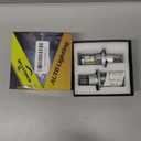 H4 Light Bulbs Hi/Low Beam,Super Bright Upgraded 900% 50000LM Brightness,1:1 Halogen Mini Size, 10-Year Lifespan, Plug and Play, H4/9003 Fog Bulbs,Pack of 2