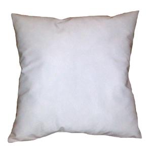 15x15 Inch Square White Cotton-Blend Throw Pillow Insert Form