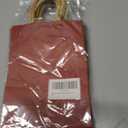 KWZESLE Bulk Paper Gift Bags with Handles, Sturdy Kraft Goodie Bags (Solid color, 3.15 * 6.3 * 8.6in)