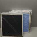 2-in-1 Filter Replacement Set for PureAiro HEPA Pro/Max Air Scrubber(Suitable for 770, 870, 970), 3 Pack HEPA & Activated Carbon 2-in-1 Filter, 99.97% filtration of contaminants down to 0.3 microns