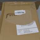 Bescott 2 Layer Solid Wooden Jewelry Box with Lock and Key for Women Men Vintage Velvet Wood Jewelry Organizer Storage for Earrings Rings Necklaces Bracelet Watch Mothers Day Gift (Deep brown velvet)