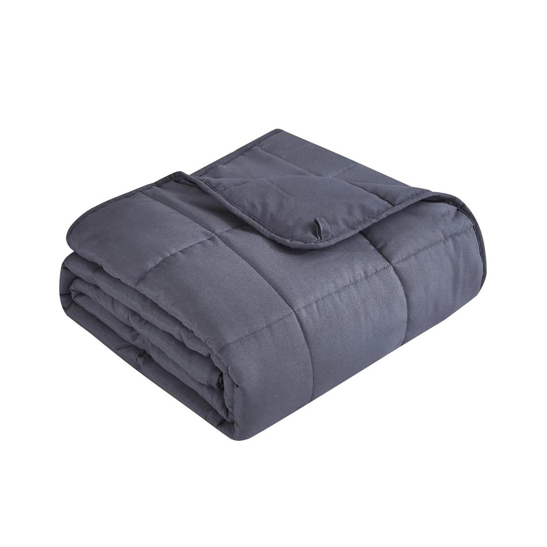 Topcee Cooling Weighted Blanket for Adults, Bed Weighted Blanket for 190-210 lbs Person, Thick and Breathable with Glass Balls, Easy Care, 80 x 87 In