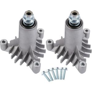 Replacement Spindle Assembly Pack of 2 - Compatible with Husqvarna Tractor Mowers, AYP, Bernard, Loisirs, Craftsman, McCulloch - 36", 38" and 42" Deck - Replaces 532130794, 130794, 128285, 285-456