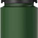 SkyWell 1 Gallon Insulated Water Bottle with Handle and Wide Mouth Water Flask Sweat-Proof and Leak-Proof 128 Oz Stainless Steel Water Jug for Outdoors, Green