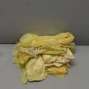 Queen Costume Women Girls Yellow Dress Cape Cosplay Outfits Full Set for Halloween (X-Large, Adult)