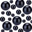 10150 Pieces Black Beads No Hole Bead for Vases, DIY Vase Filler Kit Highlight Beads Bead Vase Filler for Centerpieces, Wedding, Birthday, Anniversary, Christmas Centerpiece Green