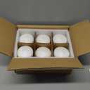 Candle Charisma White Pillar Candles Bulk Pack of 6  (3x4 Inch) Long-Lasting 70-Hour Burn, Dripless & Smokeless  Perfect for Hassle-Free Decor at Weddings, Fall Table Centerpieces & Special Events
