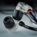 Comply 500 Core Series | Memory Foam Replacement IEM Ear Tips for KZ, Moondrop, FiiO Sennheiser & More | Superior Noise Isolation, Ultimate Comfort, Secure Fit | Black (S/M/L) (3 Pairs)