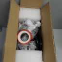 Mini Tankless Under Sink Instant Hot Water Heater Electric 3kW 120V Plug-in, Larged LED Digital Display and Control Knob, IPX4, Multiprotective, 30-55 Thermostatic On Demand Water Heater, Gray