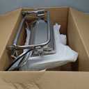 Stainless Steel Mirror Assembly for Peterbilt 379 Trucks, with Heated & Power, Left/Driver Side