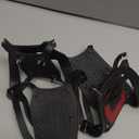 Ice Cleats for Shoes and Boots Men Women Trail Running 20 Stainless Steel Spikes Anti-Slip Footwear Traction Cleats Snow Grips Crampons for Hiking Ice Fishing Walking on Snow (Black-L)