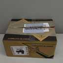 Cordless Leaf Blower with Battery and Charger540 CFM/170 MPH,Battery Powered with 2 x 6.0Ah Batteries,6-Speed & Turbo Mode,Lightweight for Lawn Care,Patio,Leaves,Dust,and Snow Removal,Yellow