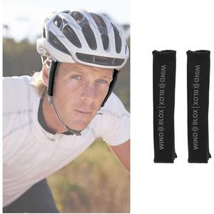 Pro Helmet Attachment, Wind Noise Blocker Helmet Accessory, Noise Reduction Biking and Cycling Gear, Noise Block Helmet Add-On with Adjustable Straps