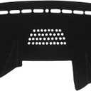Dashboard Cover Dash Mat Fit for Su-baru Outback 2019-2015 (for B15 Body Code,Without HUD Models),Car Dash Board Mat Anti-Glare Carpet,Non-Slip Pad Sunshield Protector (Black)