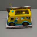 PLAY Yellow School Bus Toy for Toddlers with Figures and Driver | Lights/Music and One-Tap Music Off | Interactive Role Learning Toy | Baby Gift for Boys and Girls First Day of School Gift