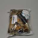 SlowTon No Pull Dog Harness - Heavy Duty Dog Harness and Leash Set for Medium Large Dogs, Reflective Tactical Harness with Soft Padded and Front Clip for Easy Walk and Training (Tan M)