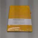 Dotted Journal, Hardcover Notebook 8.5 x 11, Dot Grid Notebook Journal for Women, Men, Large Leather Journals for Writing, Bullet, No Bleed Thick Paper, A4 Notebooks for Work, School, Notes, Yellow