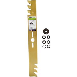 MaxPower 331982B 22-Inch Universal Gold Metal Mulching Blade
