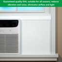 Window Air Conditioner Side Insulated Panel, WinterSummer Winter Heat and Draft Insulating,Insulation Foam Material,Equipped with 4 edge banding strips thickness 0.8IN EVA2P 2026 (WHITE)