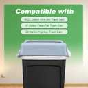 Trash Can Swing Lid: Plastic Swing Lid for 16/23 Gallon Slim Jim Trash Can - for Offices/Kitchens/Back of House/Classrooms