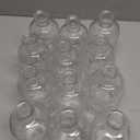 Kingrol 12 Pack Clear Glass Bud Vases, Small Vases for Flowers, Vintage Glass Bottles for Home Office Decor, Centerpieces for Wedding Table