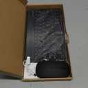 UltraSlim Small Bluetooth Keyboard and Mouse Combo Portable Rechargeable Wireless Keyboard for Android Tablet Cell Phone Samsung Smartphone iPhone iPad mini Pro Air 10.2 10.9 11 12.9 13 inch (Black)