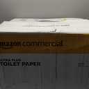 AmazonCommercial 2-Ply Ultra Plus Toilet Paper, Bath Tissue, Soft and Strong, Septic Safe, Unscented, 400 Sheets per Roll, 80 Individually Wrapped Rolls for Business Use