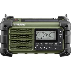 Sangean MMR-99 AM/FM-RBDS/Bluetooth/AUX/Weather/Multi-Powered Digital Tuning Emergency Radio