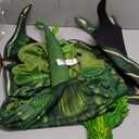 Morph Green Dragon Costume for Kids, Dragon Wing Costume for Boys, Halloween Dress-Up, Fun Outfit