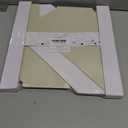 ZICOTO Beautiful Magazine Holder Set Of 3 - Sturdy File Holder to Organize Your Desk Or Shelves - The Perfect Office Storage to Effortlessly Organize Your Paperwork/Files, Magazines, Books Or Binders (beige)