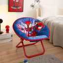 Marvel Spidey and His Amazing Friends 19” Frame Folding Toddler Saucer™ Chair with Cushion, Ages 3+, 17.3 Inches X 19.7 Inches X 18.9 Inches