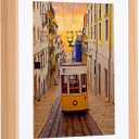 7x9 inch Picture Frames, Display Pictures 5x7 Inch with Mat or 7x9 without Mat, with High Clear Acrylic, Photo Frame for Landscape or Portrait Orientation, Wall-Mount & Tabletop