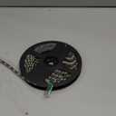 WS2812B IC RGB 5050SMD ECO Individual Addressable LED Strip Light, 16.4FT 300LED 60LED/m Flexible Full Color IP65 Waterproof DC5V Black PCB for DIY Project (No Power Adapter or Controller)