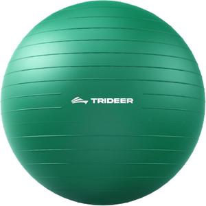 Trideer Exercise Ball for Physical Therapy & Workout - Swiss Ball for Core Strength & Balance (M(19-22ines/48-55cm))