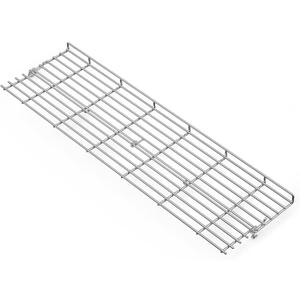 onlyfire Foldable Stainless Steel Warming Rack Grilling Replacement Parts for Weber Genesis II 400 Series Gas Grills, Replaces Weber 66045