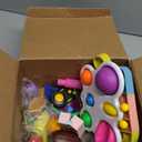 Fidget Poppers Pack  50 Pcs Fidget Toys, Party Favors for Kids 8-12, Stocking Stuffers, Bulk Sensory Toys for Classroom Treasure Box Prizes, Goodie Bags, Birthday Gifts