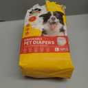 Disposable Dog Diapers for Female Dogs – Super Absorbent Pet Pants with Leak-Proof Core, Soft Breathable Material, Elastic Waist, XS–L Sizes(L(10pcs))