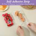 300 Pcs Chocolate Wrappers Packaging, 4.33 x 7.87 Inch Candy Bar Wrappers for Chocolates - Self Adhesive Clear Chocolate Bar Packaging Bags for Homemade Treats