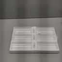 Baderke 6 Pcs Glass Wall Vase for Plants Indoor Hanging Propagation Planter Container Holder with Plastic Invisible Traceless Hangers Hydroponic Plant Succulent Garden Wedding Decor