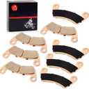 Front & Rear Sintered Brake Pads Kit Compatible with Polaris RZR XP 1000 2014-2022 RZR XP 4 1000 2014-2021 (NO-Premium Edition)