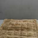 Smiry Couch Cover for Dogs, Non Slip Washable Sofa Protector for Pets, Soft Furniture Cover for Pet, Stylish Sofa Covers, Cozy Protect Against Fur, Dirt & Daily Life (Camel, 20" x 24", 2 Pack)