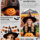 Witches Hat for Women - Halloween Witch Hats Witchy Cosplay Renaissance Masquerade Renfaire Costume for Adult