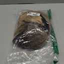 Alanhair Ombre Blonde Wigs for Women,HAIRCUBE Shoulder-Length wig with Bangs Dark Roots to Blonde Synthetic Hair Layered Wigs Heat Resistant Fibre for Daily Party Use