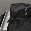 CAHAYA 5 in 1 Heightened Dual-use Sheet Music Stand & Desktop Book Stand Metal Portable Solid Back with Height Adjustable from 31.4-67in Including Carrying Bag, Sheet Music Folder & Clip CY0304 (Higher Version, Black)