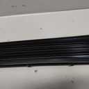 Fence Posts 6FT, 10 Pack Metal U Posts for Wire Fence, Heavy Duty Garden Fence Posts with Reinforced Anchor Plate, No Dig Rustproof Steel Fence Stakes for Yard, Farm, Chicken Wire, Temporary Fencing